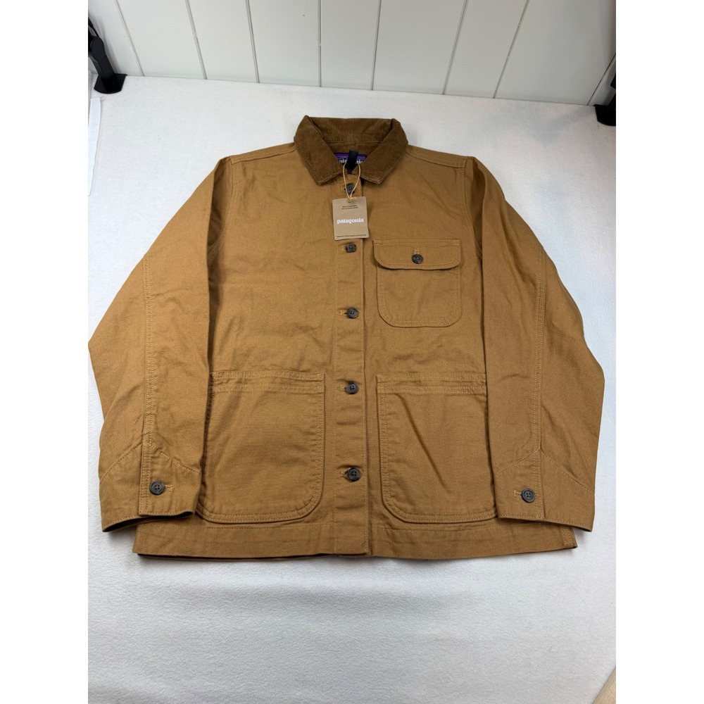 Patagonia Women's Point Reyes Canvas Coat Nest Brown Medium NWT ($159 Retail) - Picture 5 of 7